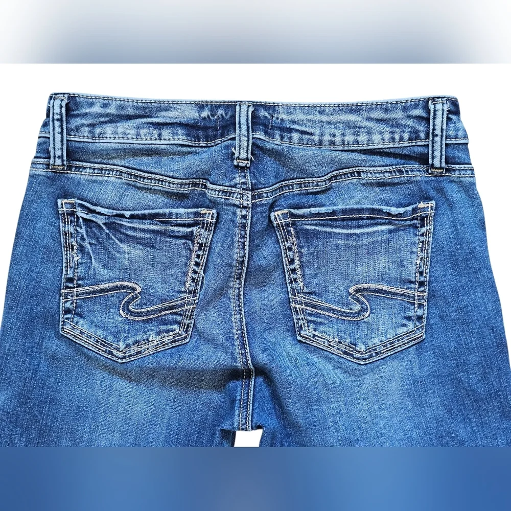 Silver Womens Elyse Capri Jeans - Picture 4 of 7